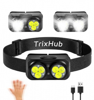 TH101 6 Mode Waterproof Head Light Flashlight