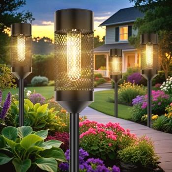 TH301 8 Pack Solar Powered Garden Lights